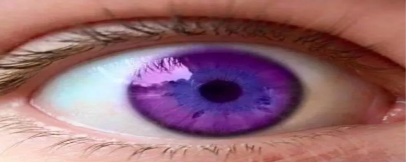紫色眼睛的人什么血统 紫色眼睛是中国人吗