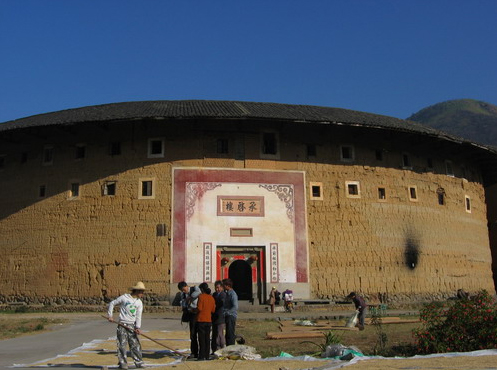 中国传统民居福建土楼特点，福建土楼经典图片