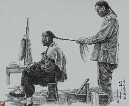 清朝人为什么留辫子？历史上真正的清朝男人发型图片（暴丑）