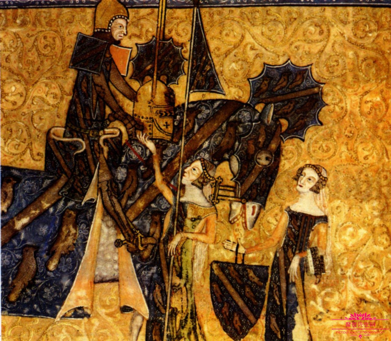 中世纪真实的盔甲设计图，中世纪的骑士精神指的是什么？