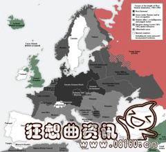 二战前后德国的地图对比，二战之后德国的惨状