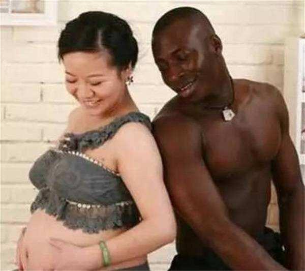为什么黑人混血越来越多了，中国女孩生下黑人混血图片