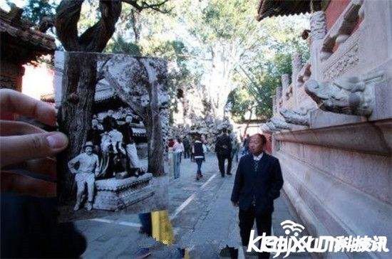 92年故宫游客所拍宫女出行图片，故宫晚上有人值班巡逻吗？
