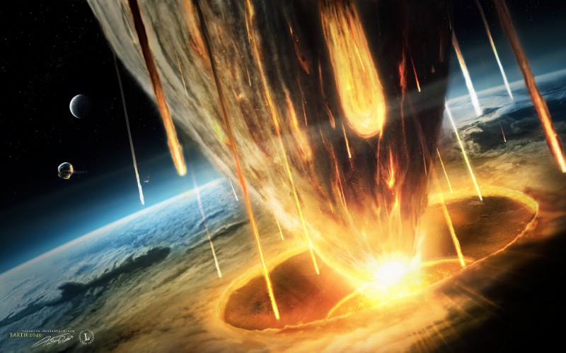 2036年陨石撞地球怎么阻止？火箭+钻探敢死队和核弹就可以阻止